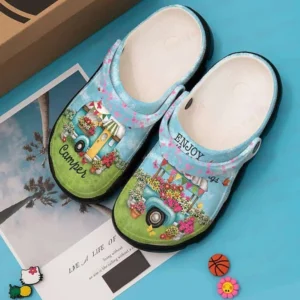 Happy Camper Crocs Classic Clogs