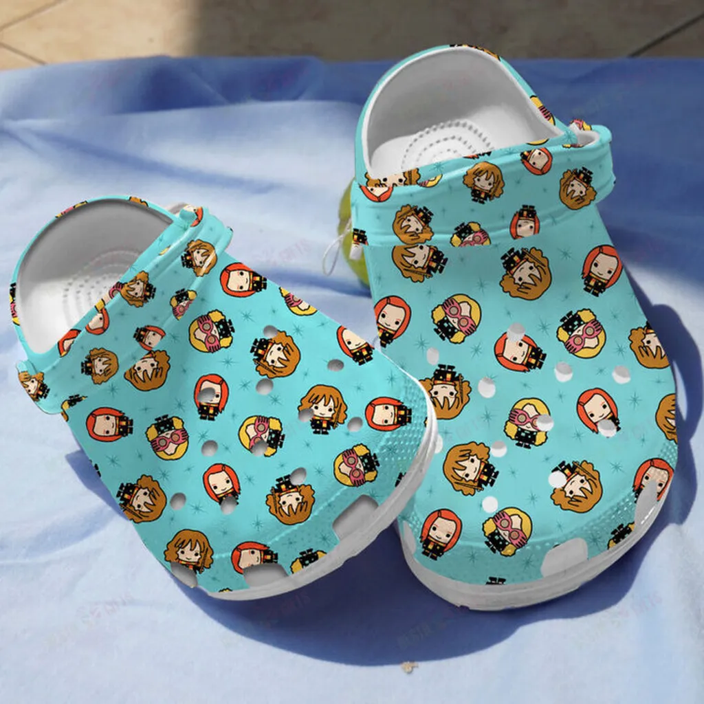 Harry Potter Kawaii Girl Crocs, Personalized Crocs Classic Clogs