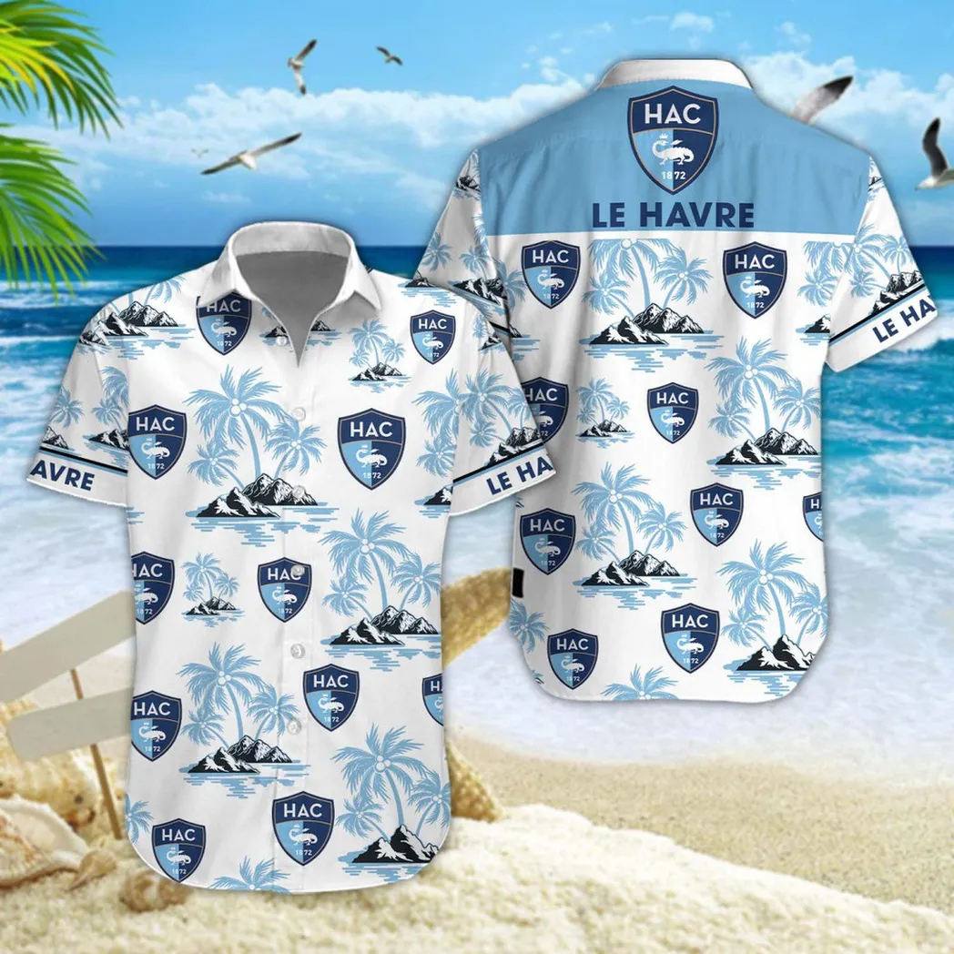 Havre Athletic Club Hawaiian Shirt Style Classic Oversized Hawaiian, Unisex Hawaiian Shirt Trending Summer