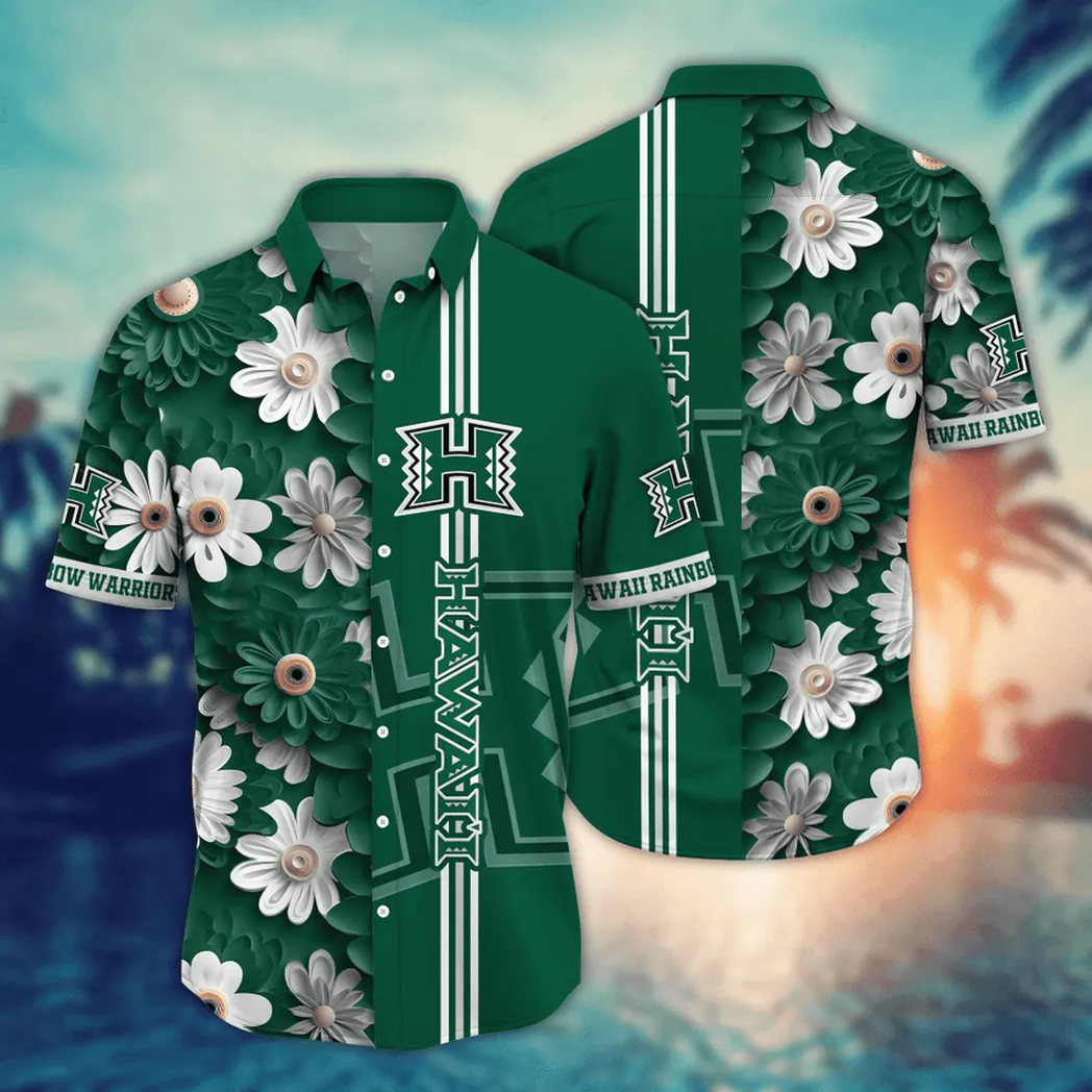 Hawaii Rainbow Warriors, Style Hot Trending Summer NCAA Flower Aloha Hawaiian Shirt, Summer Football Shirts VPHWA2451155142