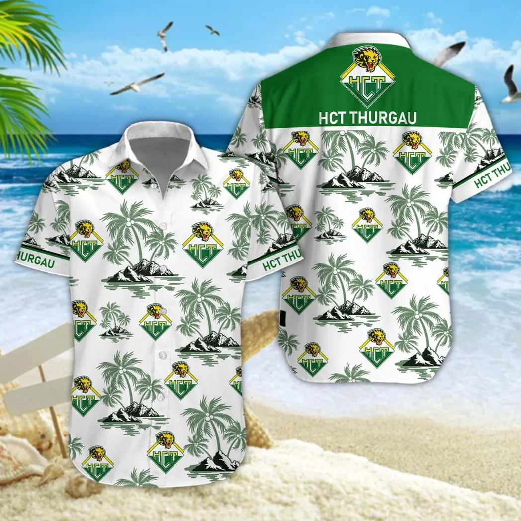 HC Thurgau Hawaiian Shirt Style Classic Oversized Hawaiian