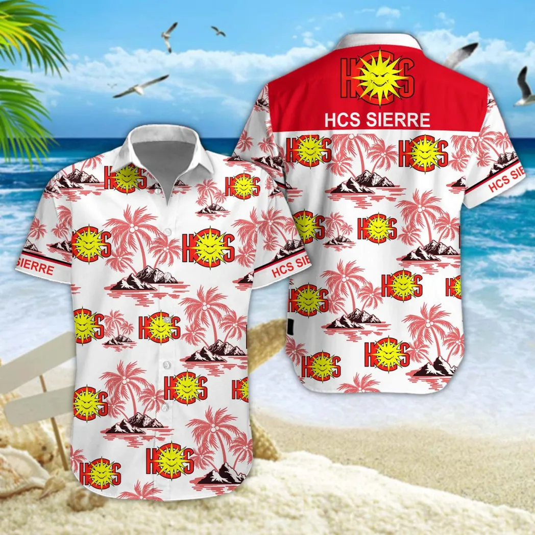 HCS Sierre Hawaiian Shirt Style Classic Oversized Hawaiian