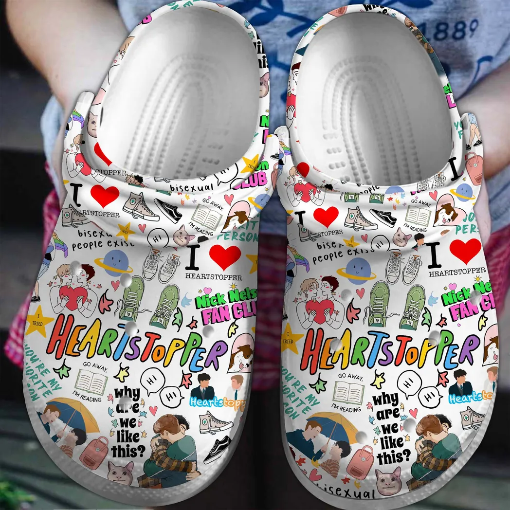 Heartstopper TV Series Crocs Clogs