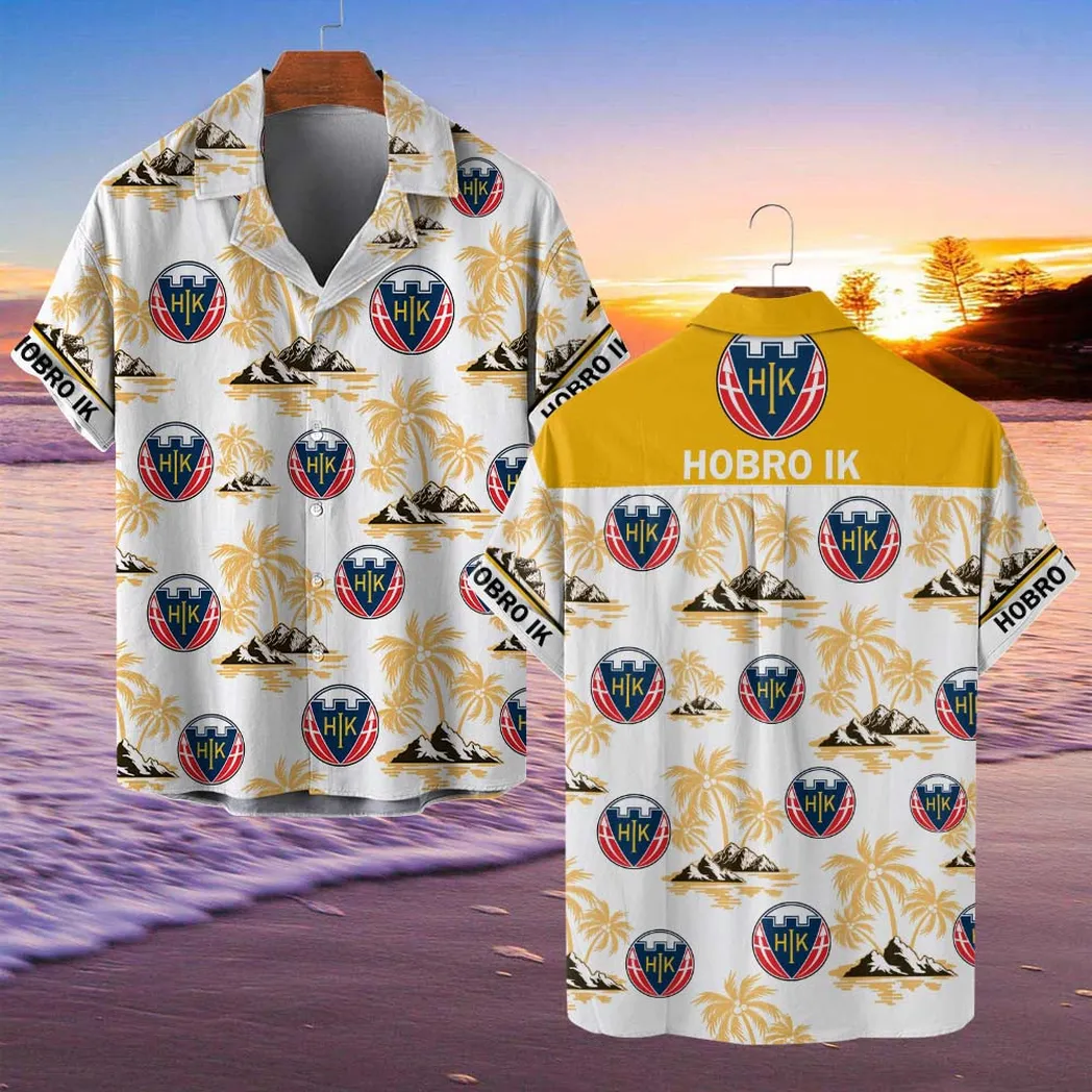 Hobro IK Hawaiian Shirt Style Classic Oversized Hawaiian, Unisex Hawaiian Shirt Trending Summer