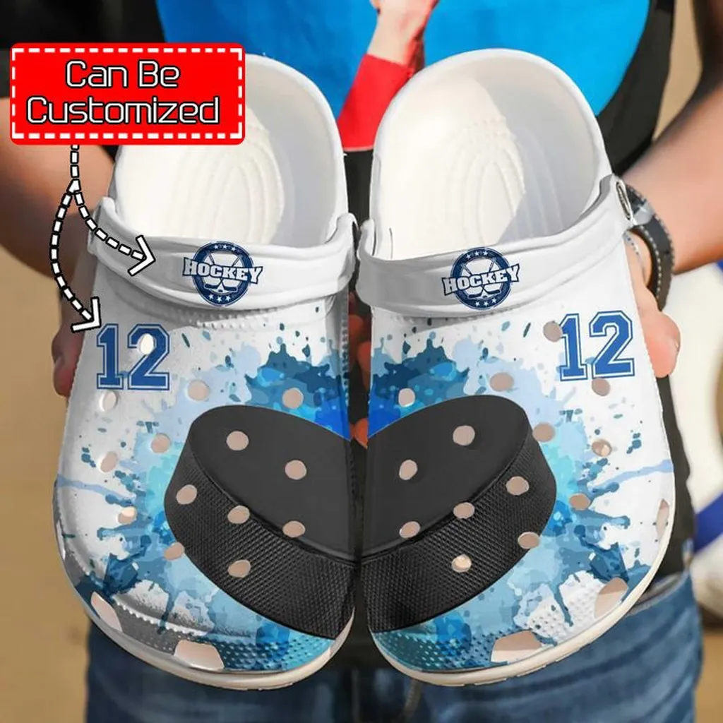 Hockey Personalized Player Crocs Crocs Clog