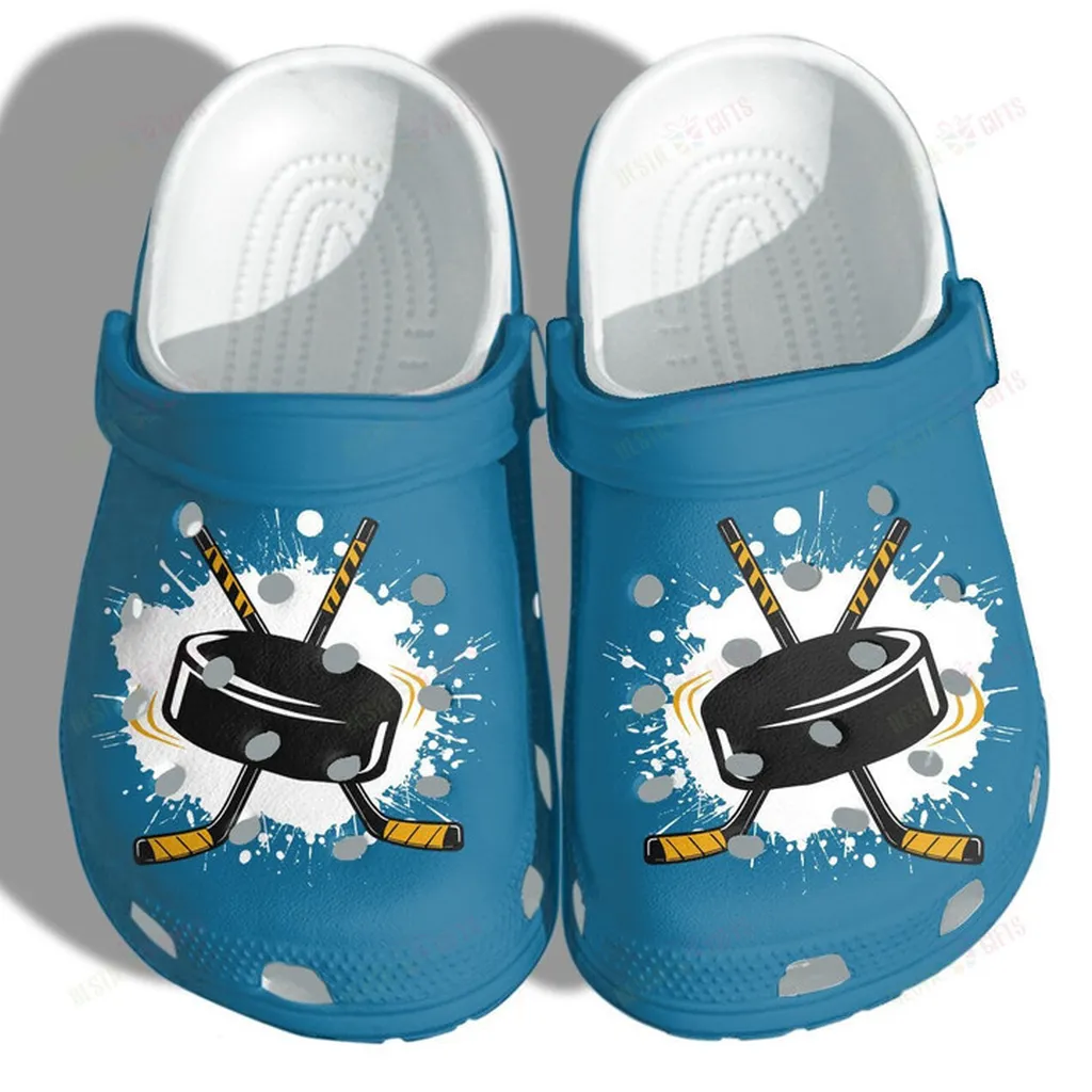 Hockey Sports Crocs Classic Clogs