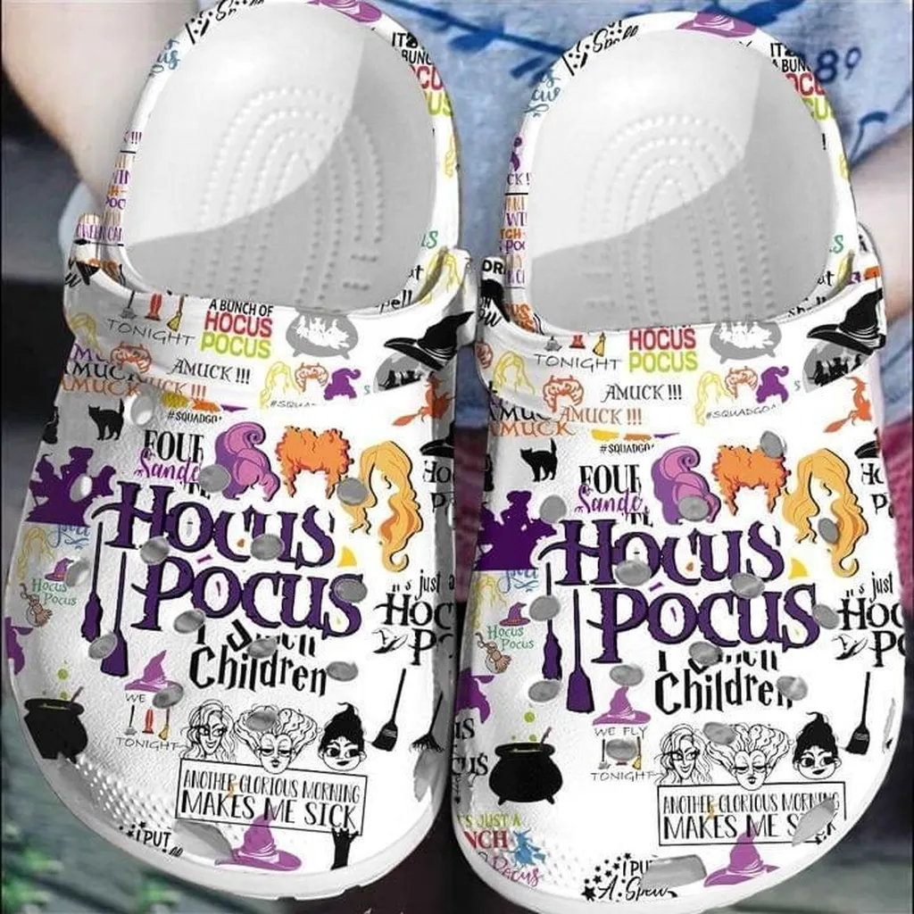 Hocus Pocus Halloween Crocs Classic Clogs