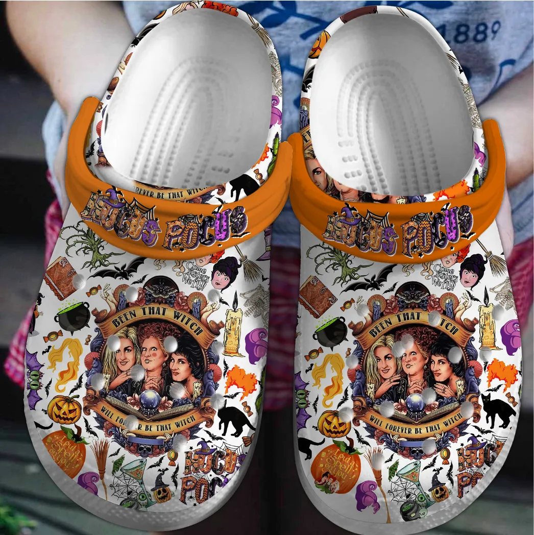 Hocus Pocus Movie Crocs Clogs