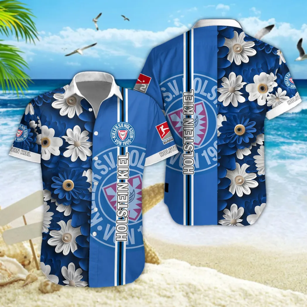 Holstein Kiel Hawaiian Shirt Style Classic Oversized Hawaiian