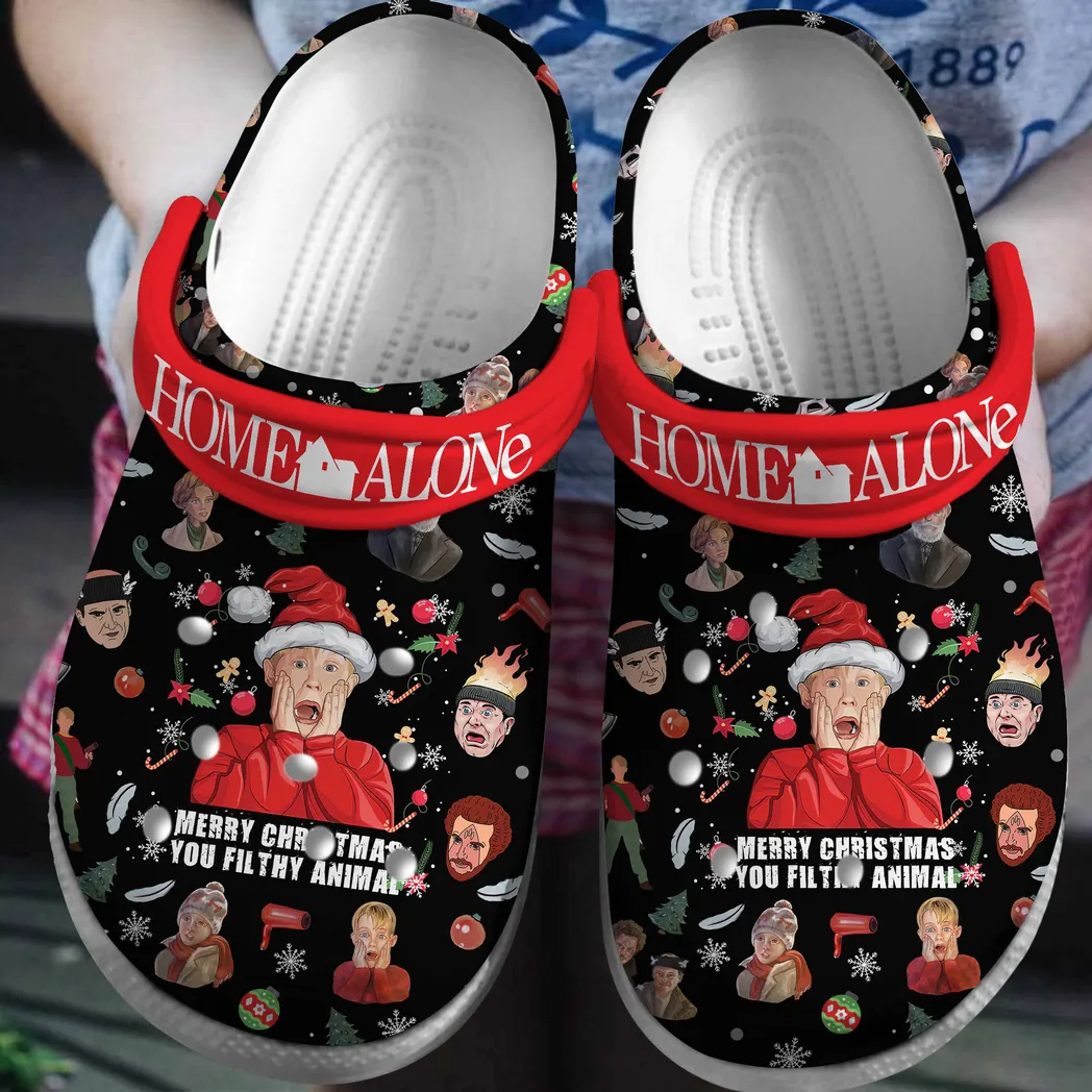 Home Alone Movie Crocs Clogs