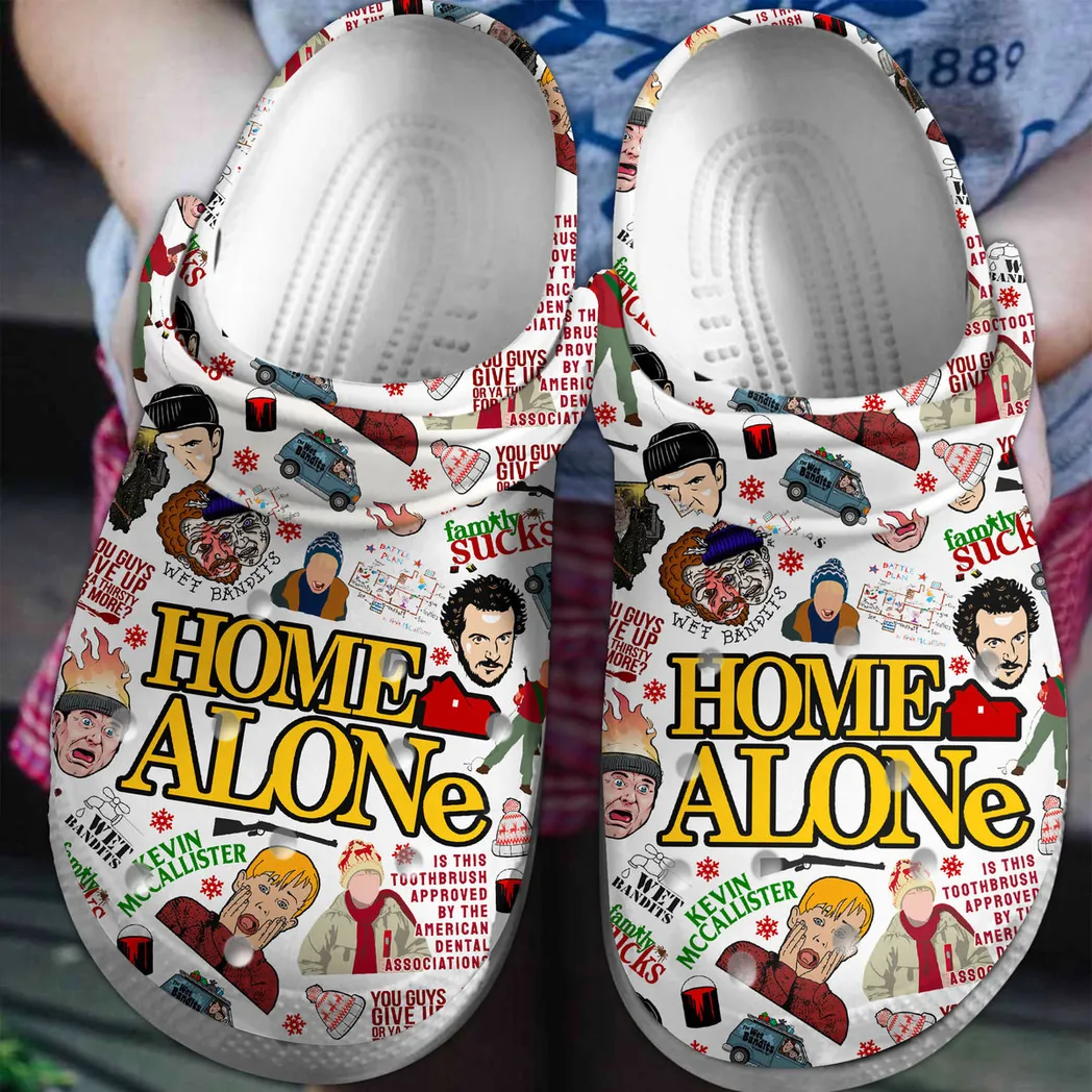 Home Alone Movie Crocs Clogs