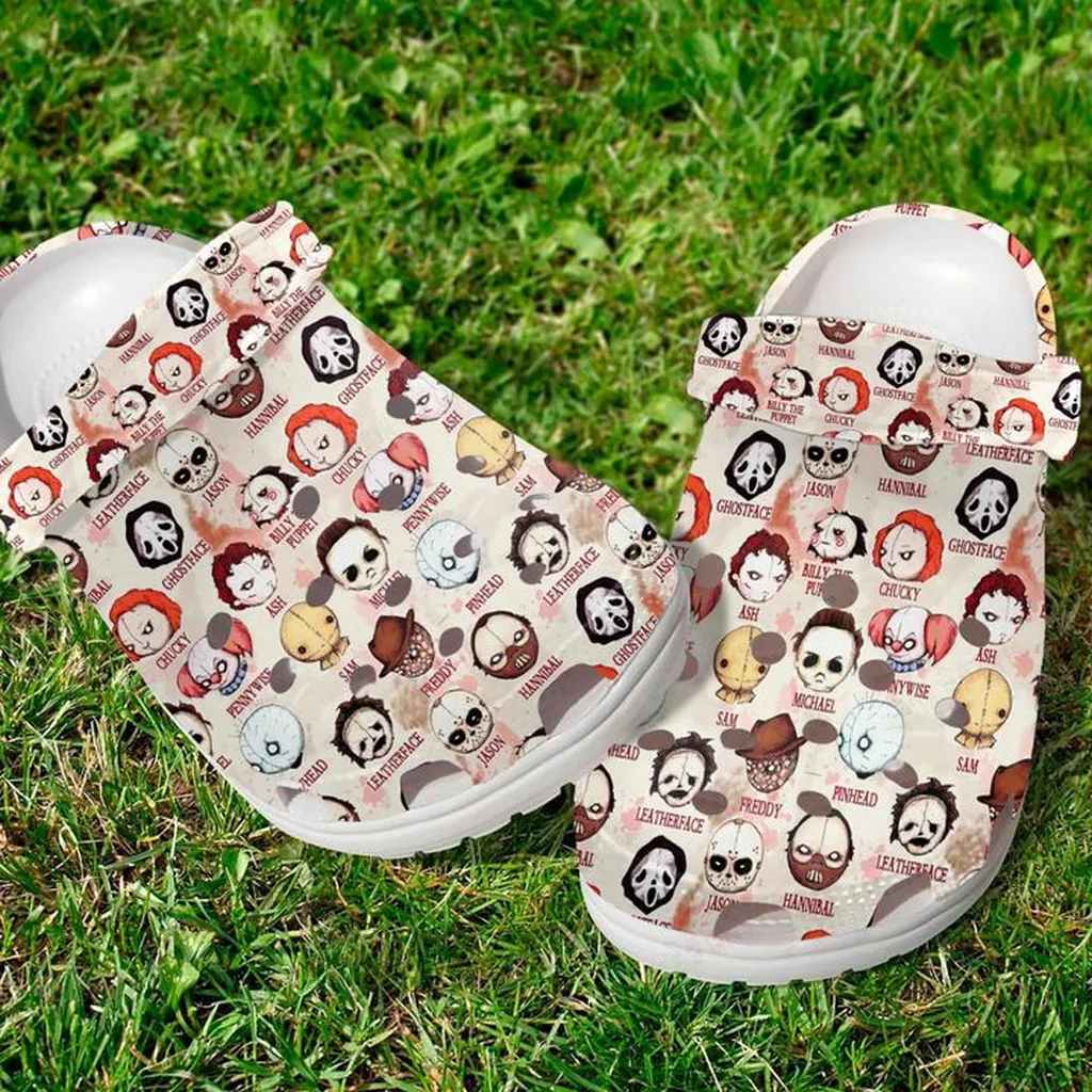 Horror Halloween Crocs Classic Clogs