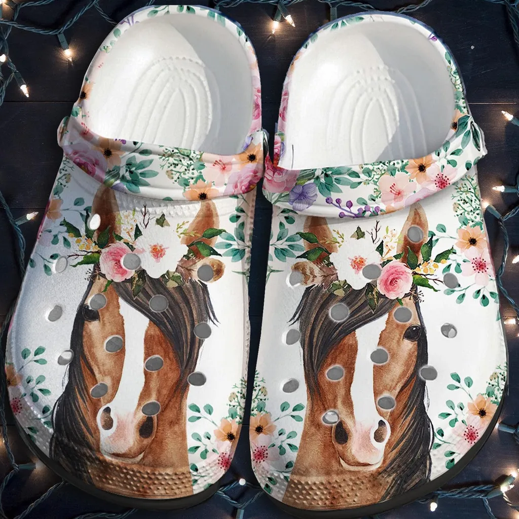 Horses Flower Custom