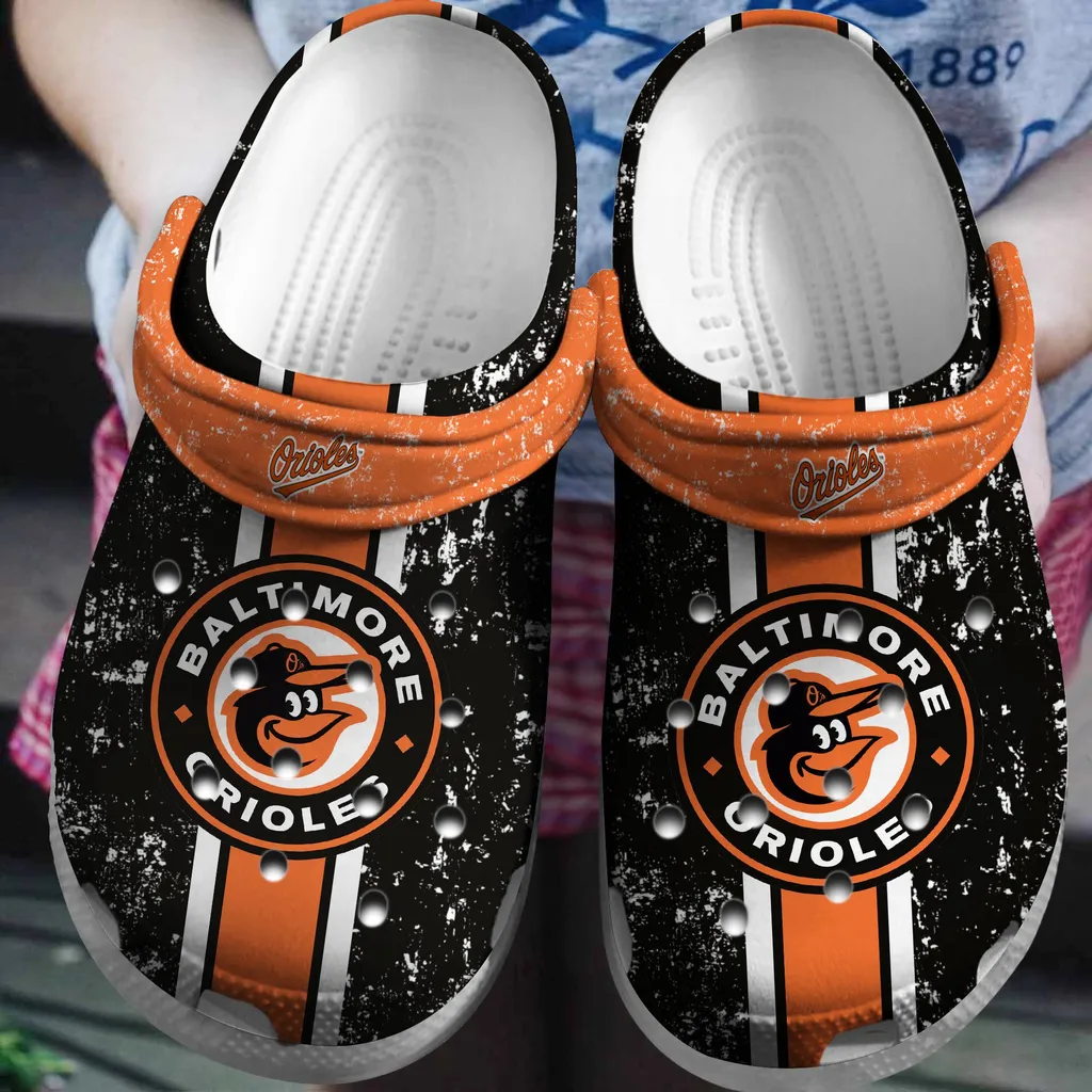 Hot Mlb Team Baltimore Orioles Crocs Clog