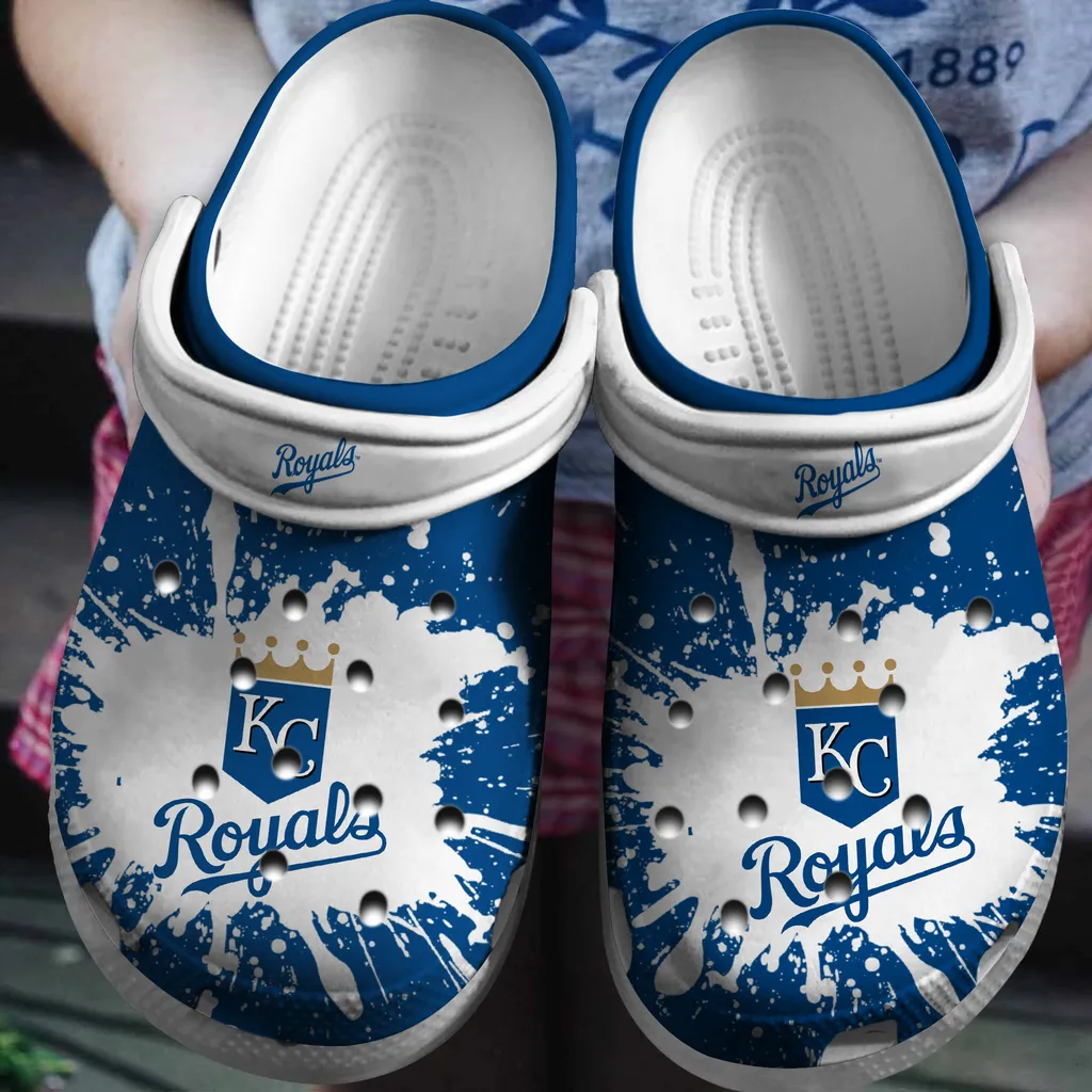 Hot Mlb Team Kansas City Royals Crocs Clog