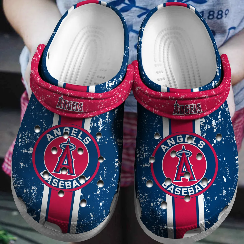 Hot Mlb Team Los Angeles Angels Crocs Clog