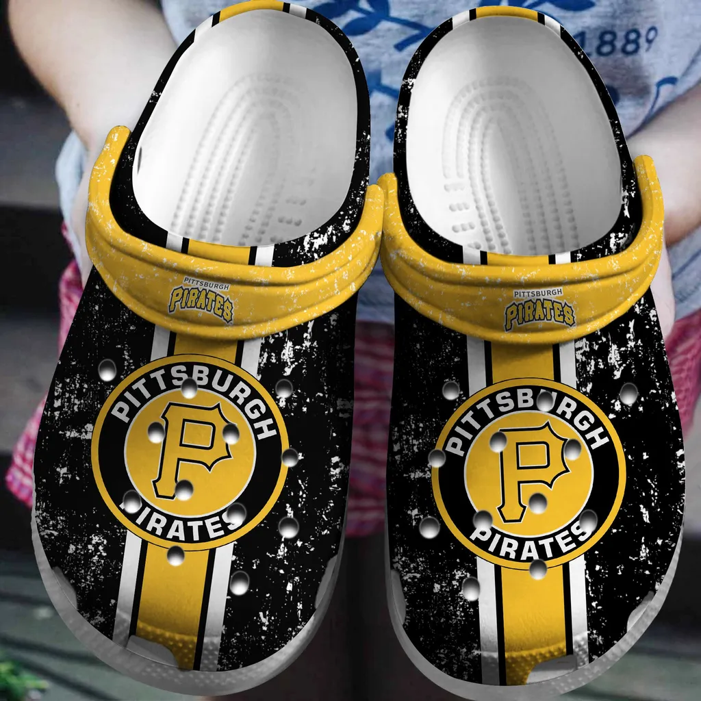 Hot Mlb Team Pittsburgh Pirates Crocs Clog