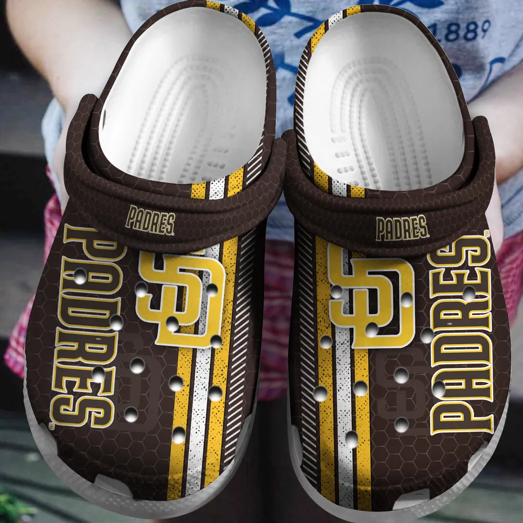 Hot Mlb Team San Diego Padres Crocs Clog