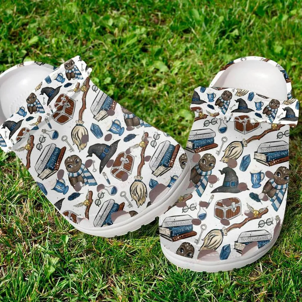 Hrpt Collection Pattern Crocs, Personalized Crocs Classic Clogs