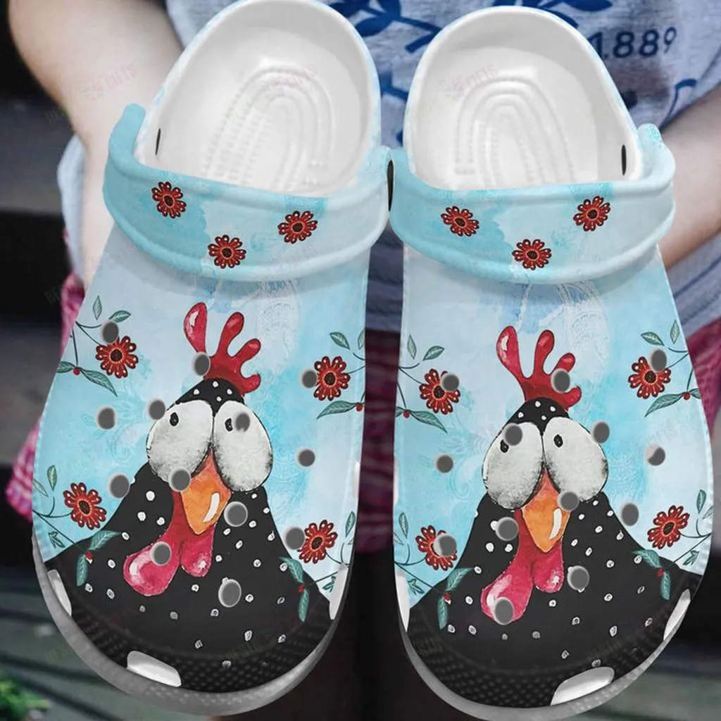 I Love Chicken Crocs, Personalized Crocs Classic Clogs