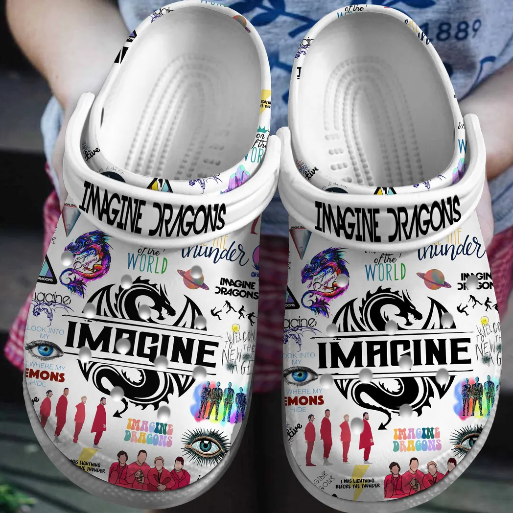 Imagine Dragons Music Crocs Clogs