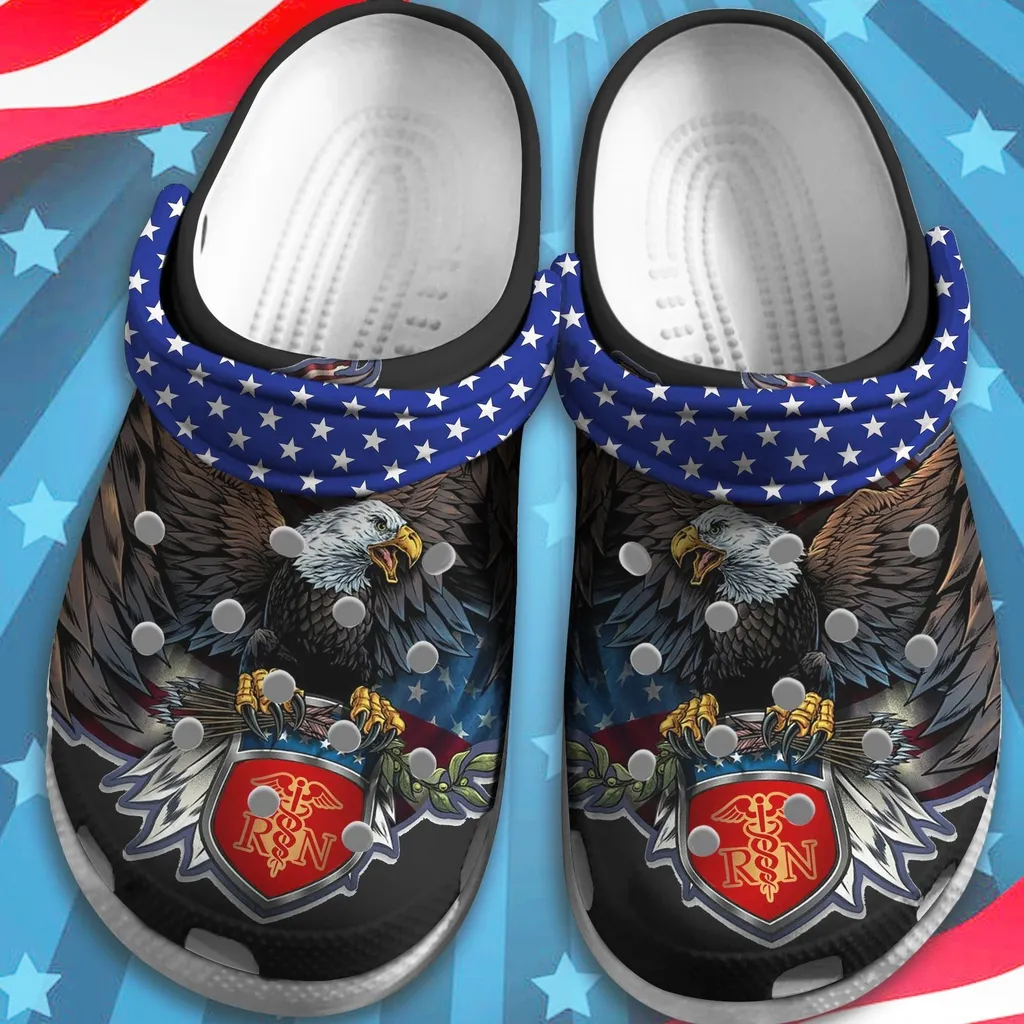 Independence Rn Eagle Crocs Clogs