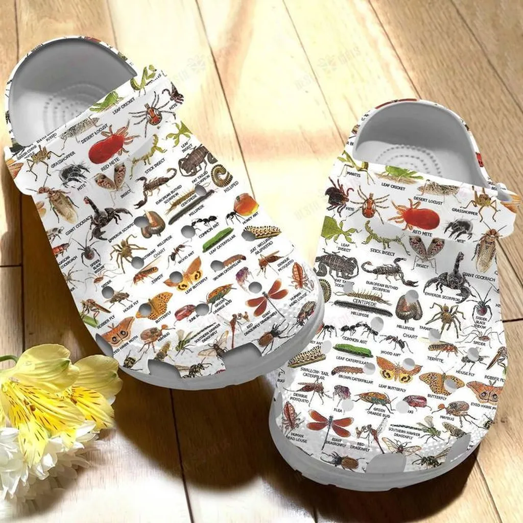 Insects Crocs Classic Clogs