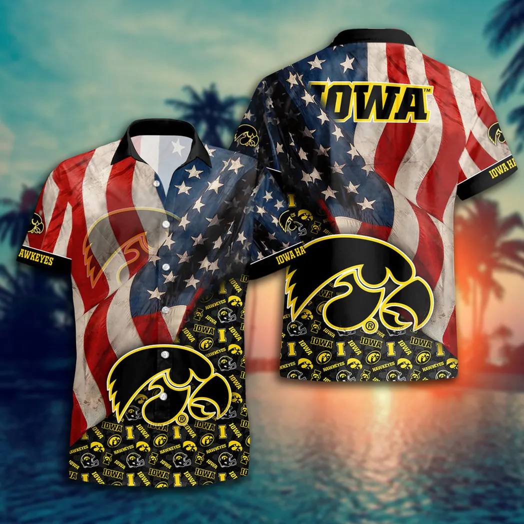 Iowa Hawkeyes, Style Hot Trending Summer Flower Aloha Hawaiian Shirt, Summer Football Shirts VPHWA2451151751