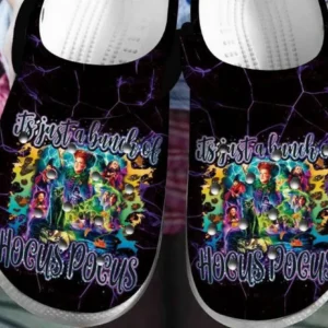 Its Just A Bunch Of Hocus Pocus Halloween Clogs