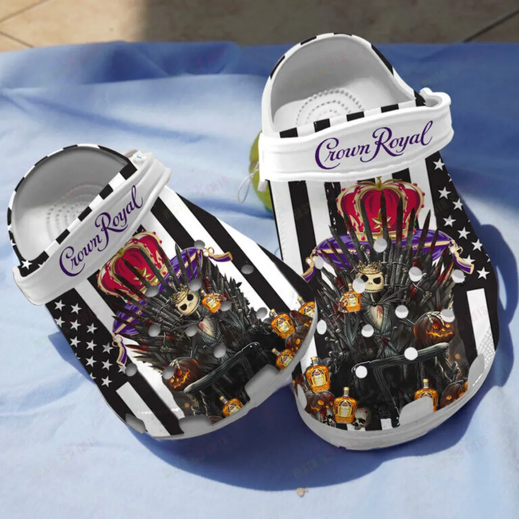 Jack Skeleton Crocs Classic Clogs