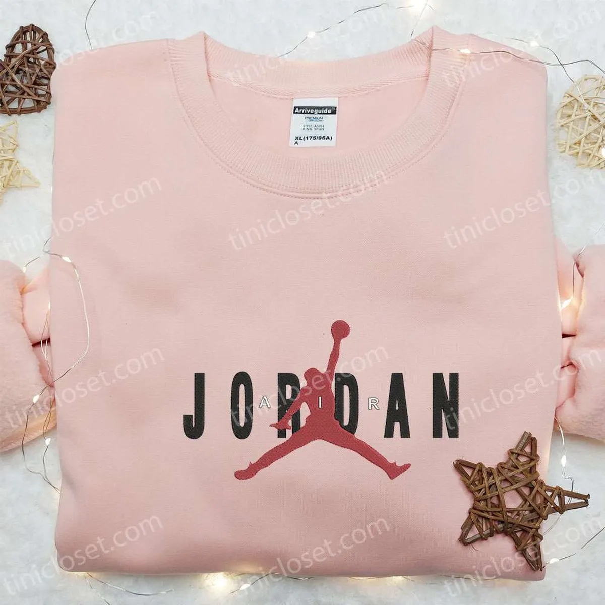 Jordan Basketball x Nike Embroidered Sweatshirt, Nike Inspired Embroidered Shirt, The Best Gift