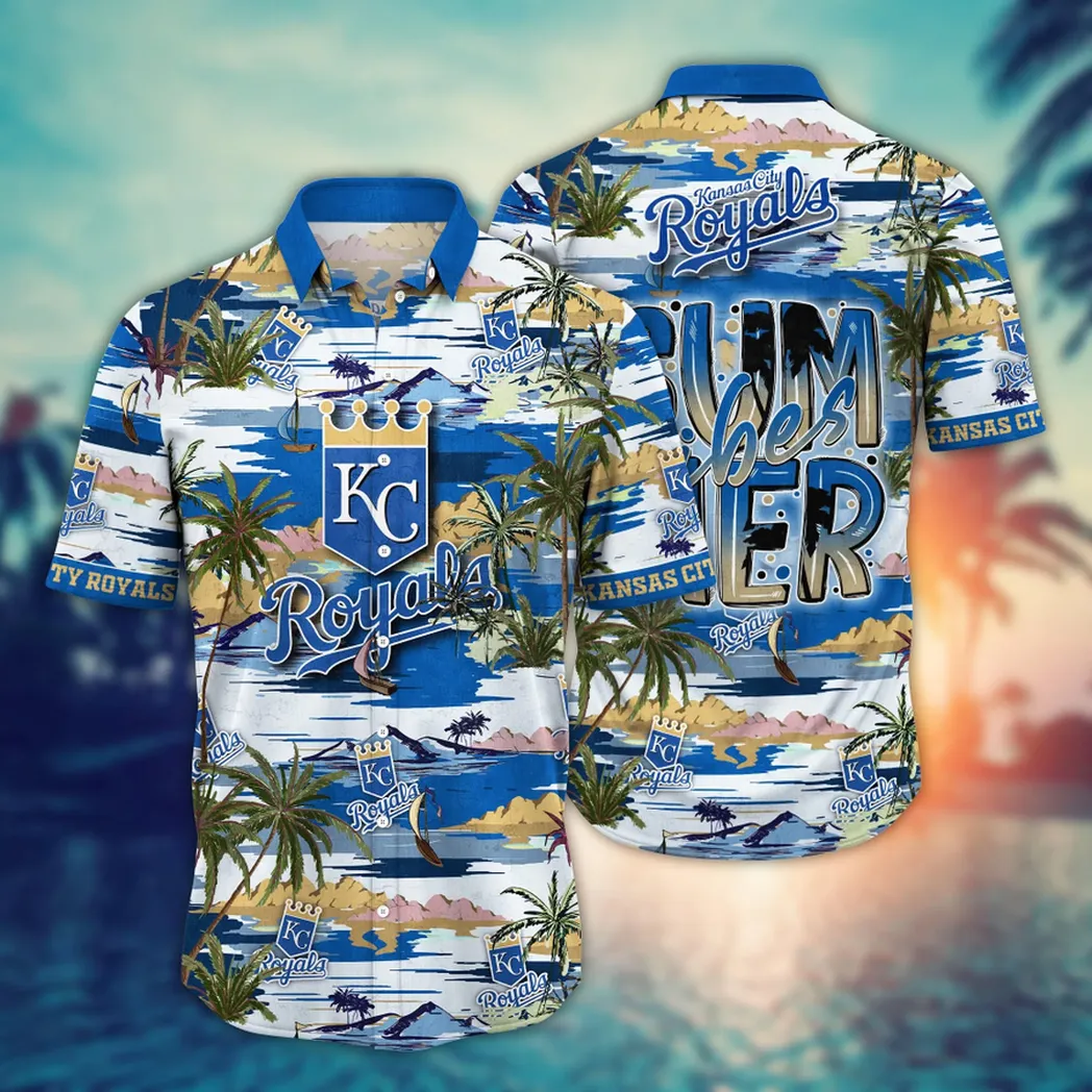 Kansas City Royals MLB Flower Aloha Hawaiian Shirt, Summer Football Shirts VPHWA2451152598