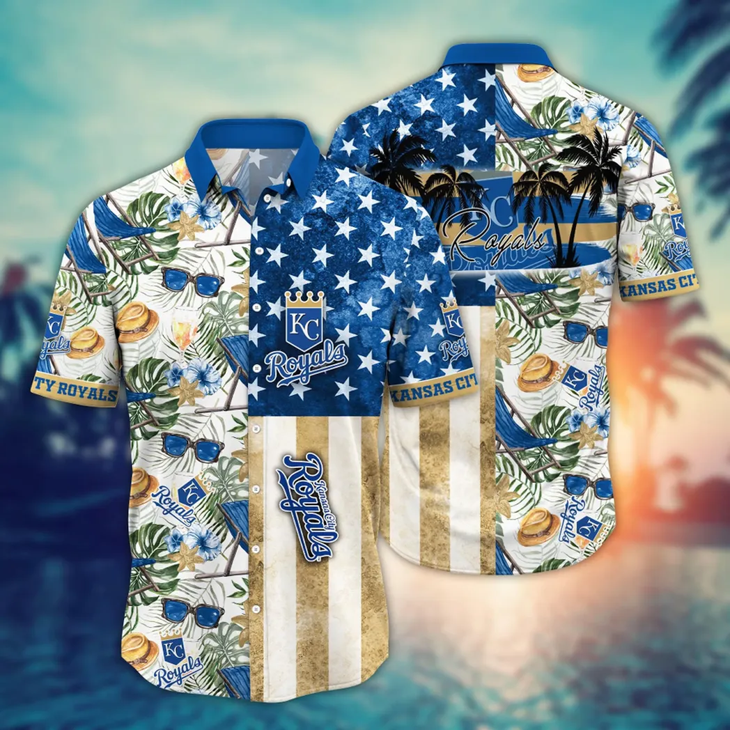 Kansas City Royals MLB Flower Aloha Hawaiian Shirt, Summer Football Shirts VPHWA2451152760