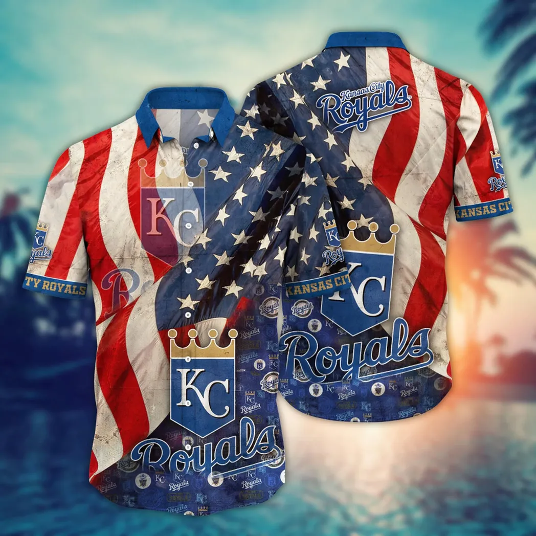 Kansas City Royals MLB Flower Aloha Hawaiian Shirt, Summer Football Shirts VPHWA2451152766