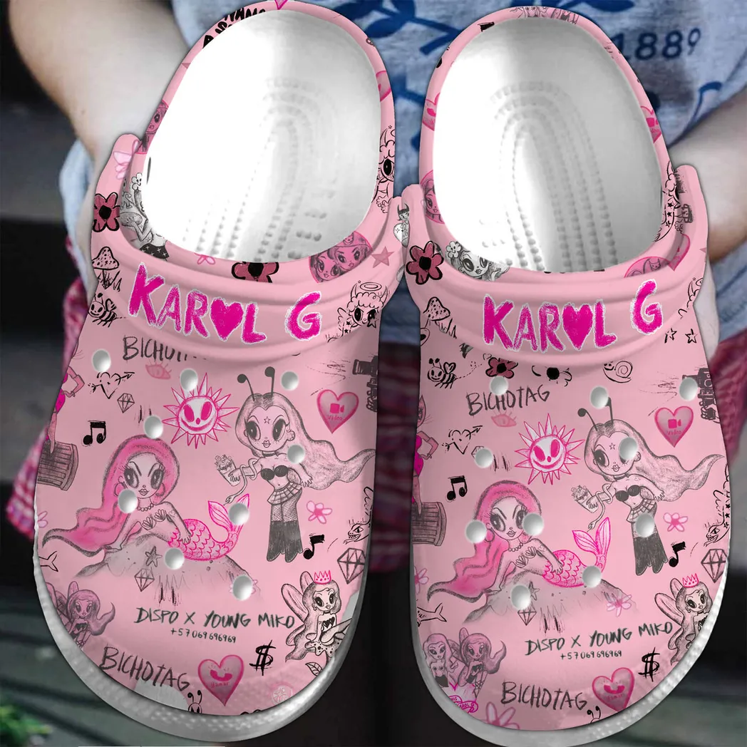 Karol G Music Crocs Clogs