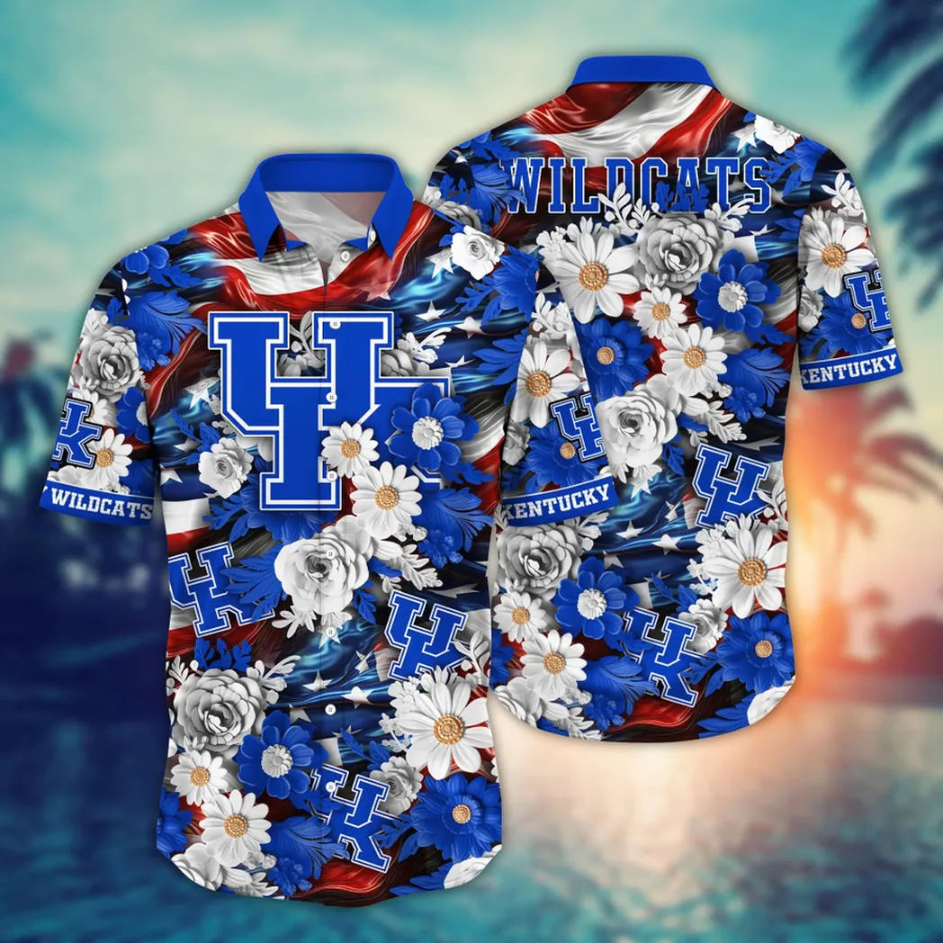 Kentucky Wildcats NCAA Aloha Hawaiian Shirt, Summer VPHWA2451153312