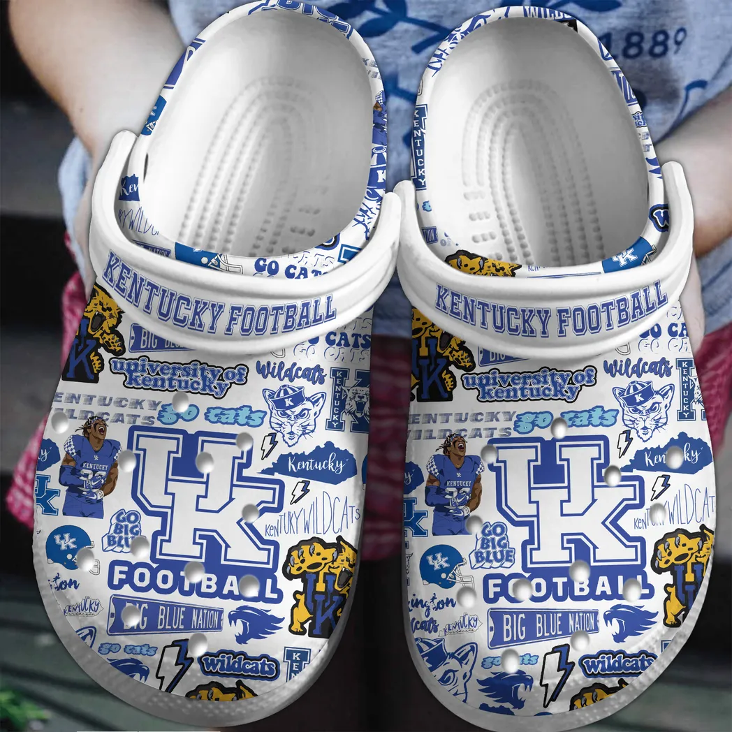 Kentucky Wildcats NCAA Sport Crocs Clogs