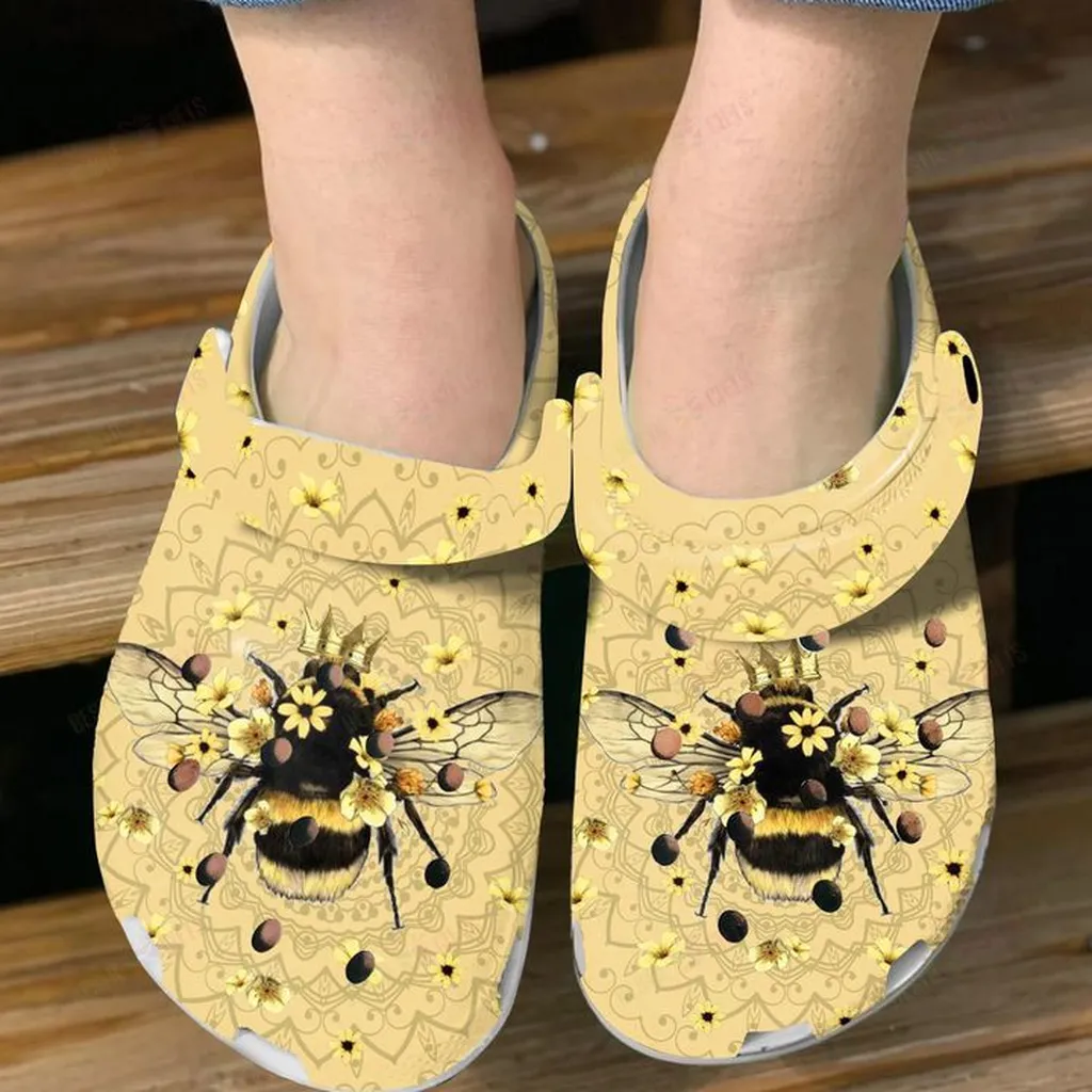 King Bee Crocs Classic Clogs