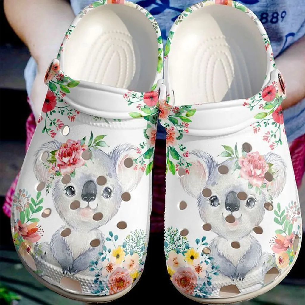 Koala Cute Baby Crocs Classic Clogs