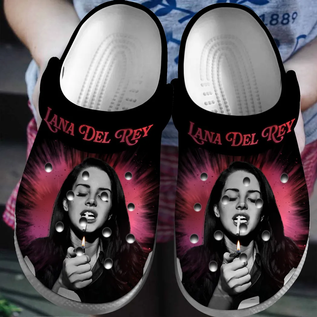 Lana Del Rey Music Crocs Clogs