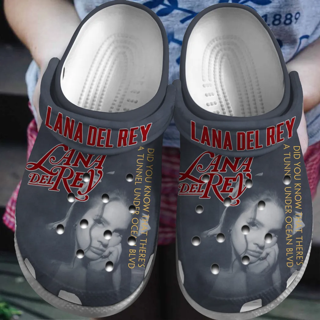 Lana Del Rey Music Crocs Clogs