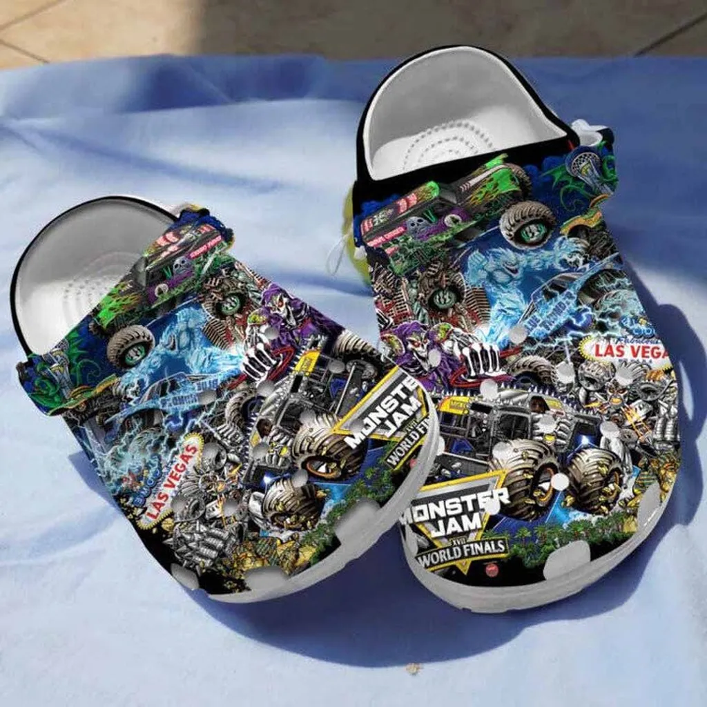 Las Vegas Monster Jam Clogs Crocs Las Vegas Monster Jam Clogs Crocs