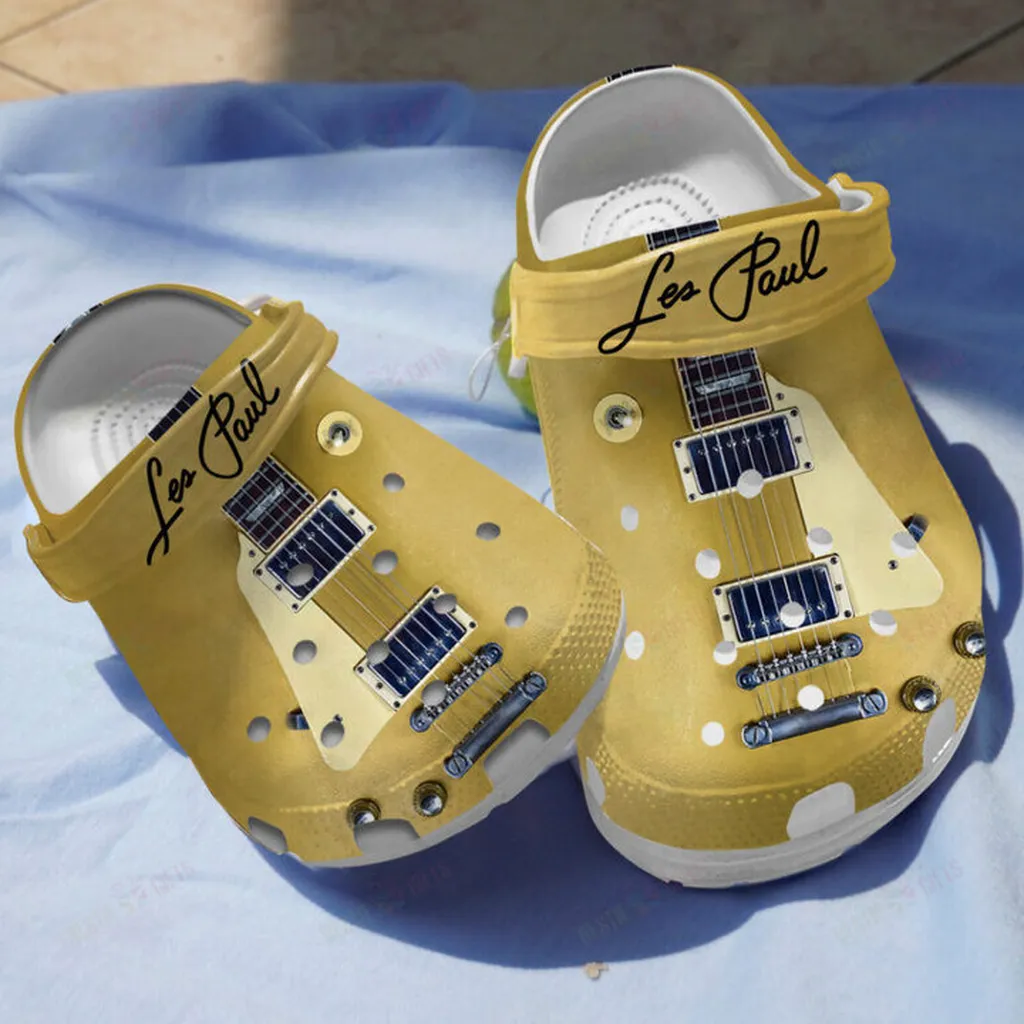 Les Paul Guitar Crocs Classic Clogs