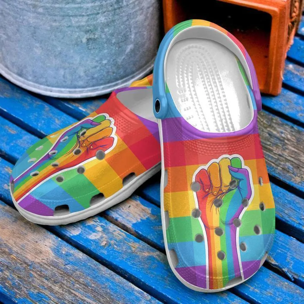 Lgbt Pride Crocs Classic Clogs