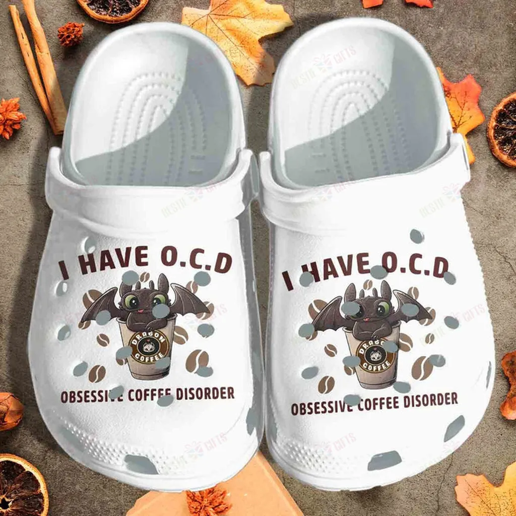 Little Dragon Coffee Have OCD Crocs Classic Clogs