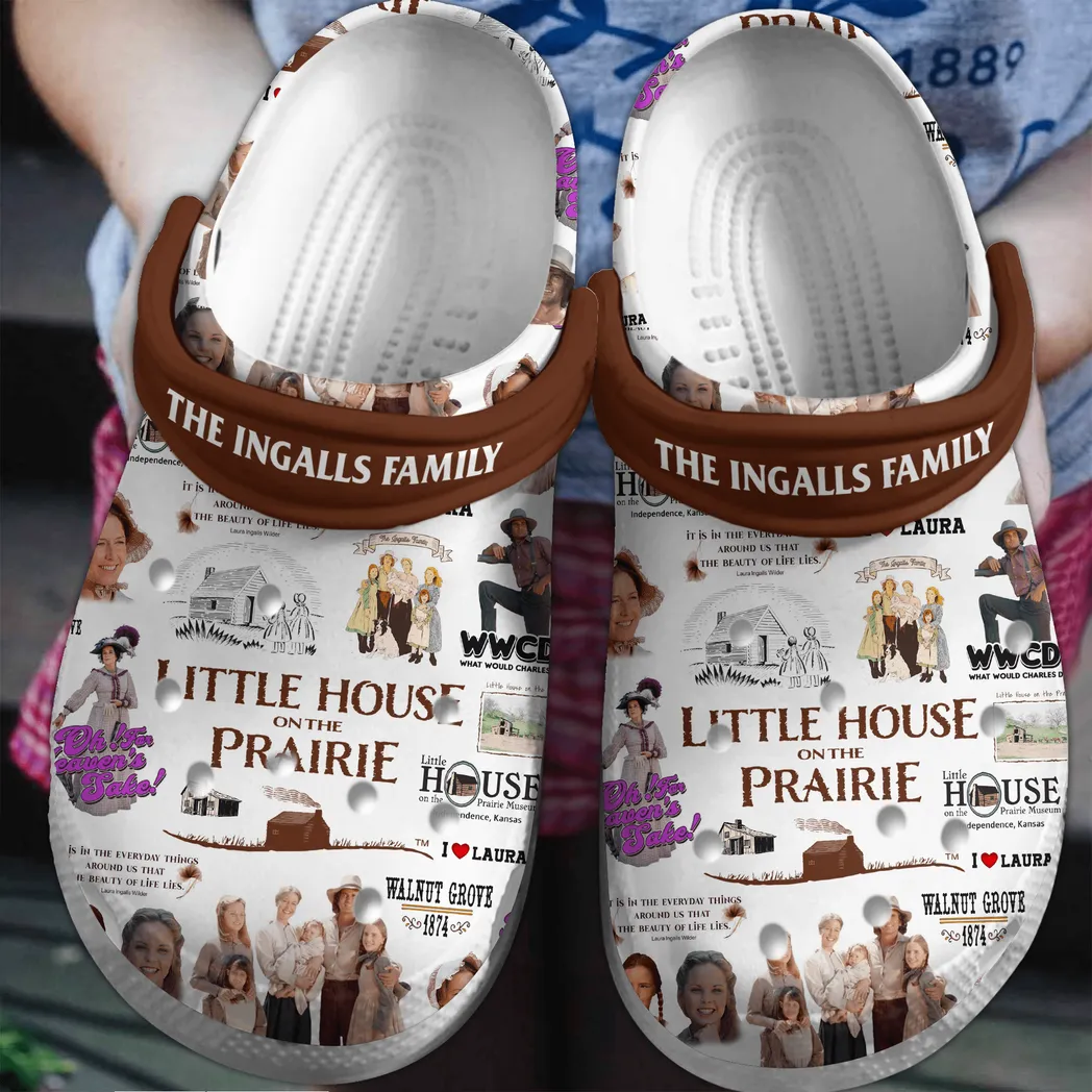 Little House on the Prairie Movie Crocs Clogs