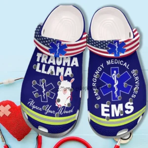 Llama Ems Worker Team Crocs