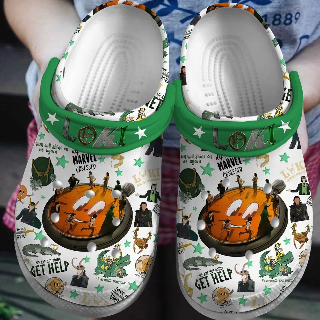 Loki TV Series Crocs Clogs