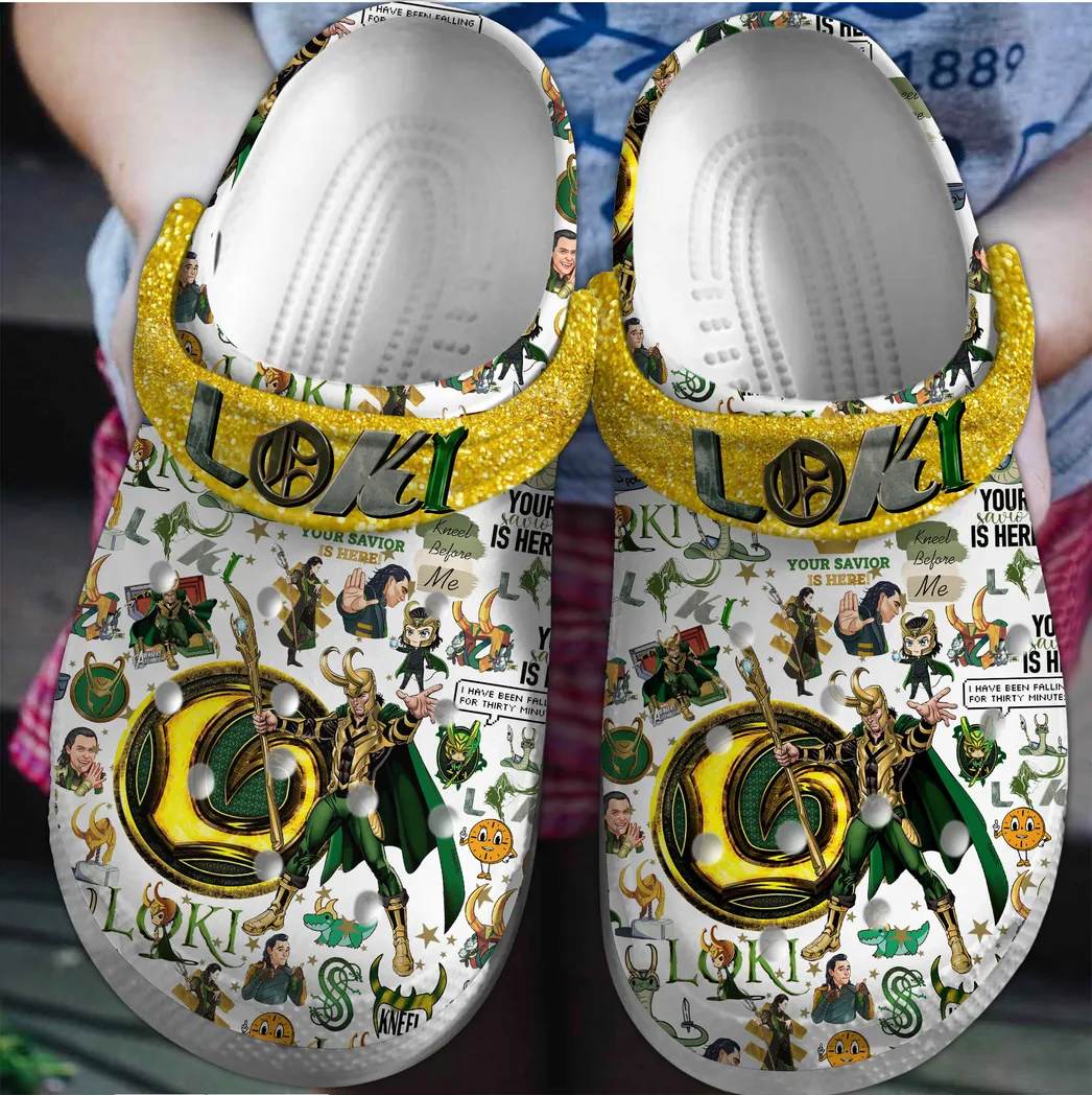 Loki TV Series Crocs Clogs