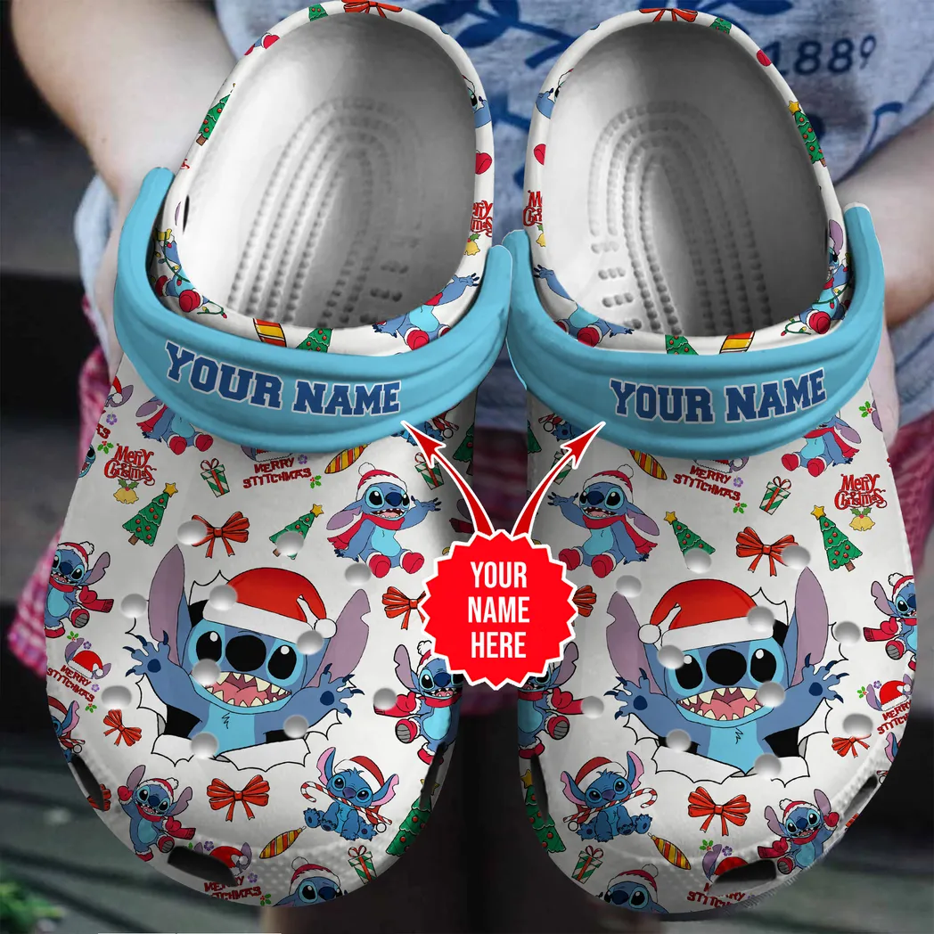 Loli and Stitch Movie Crocs Clogs